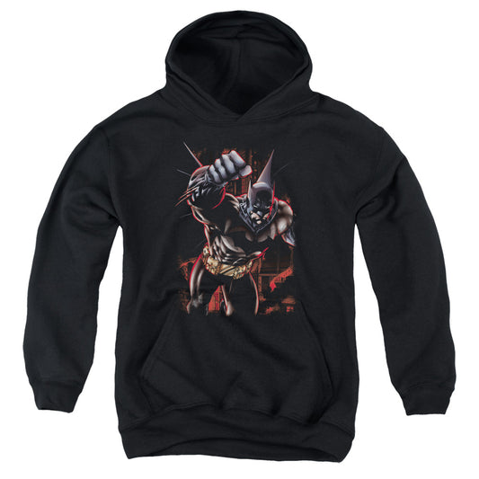 Batman - Crimson Knight - Youth Pull-over Hoodie - Black