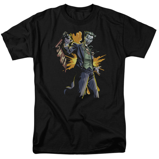 Batman - Joker Bang - Short Sleeve Adult 18/1 - Black T-shirt