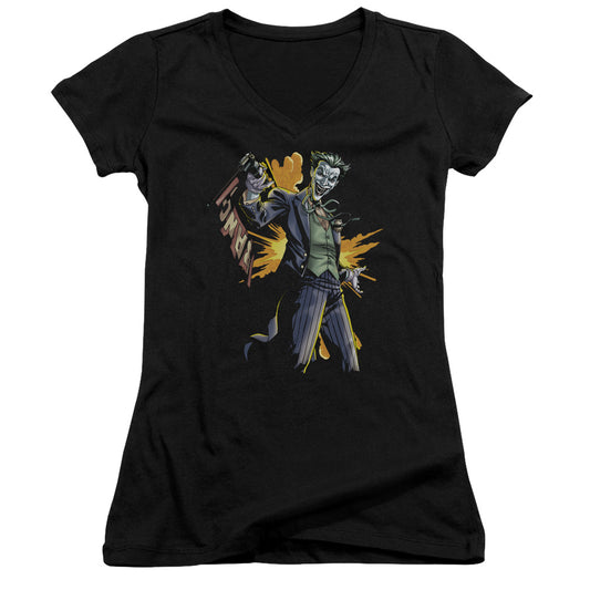 Batman - Joker Bang - Junior V-neck - Black