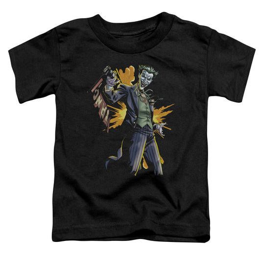 Batman - Joker Bang - Short Sleeve Toddler Tee - Black T-shirt