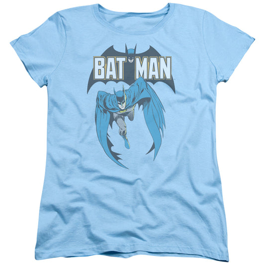 Batman - Batman #241 Cover - Short Sleeve Womens Tee - Light Blue T-shirt