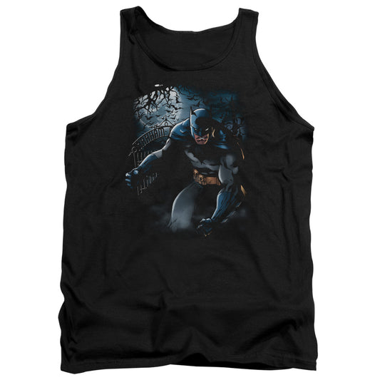 Batman - Light Of The Moon - Adult Tank - Black