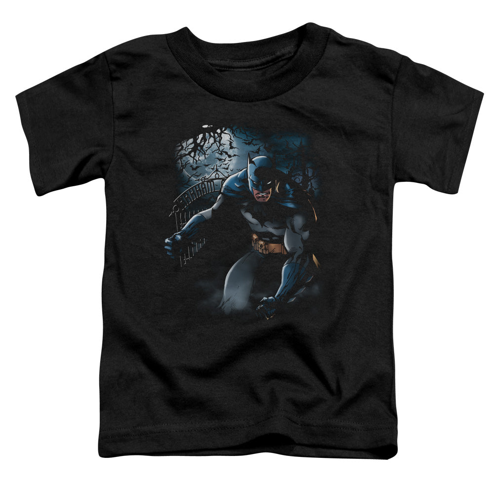 Batman - Light Of The Moon - Short Sleeve Toddler Tee - Black T-shirt