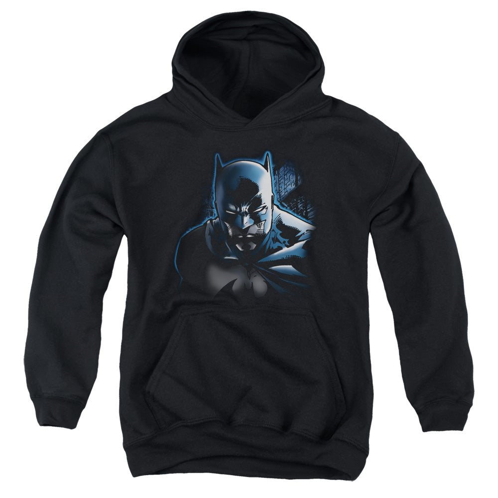 Batman - Dont Mess With The Bat - Youth Pull-over Hoodie - Black