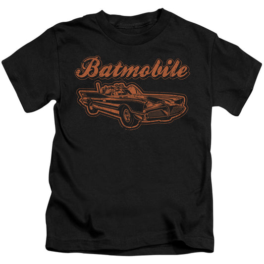 BATMAN BATMOBILE - S/S JUVENILE 18/1 - BLACK - T-Shirt