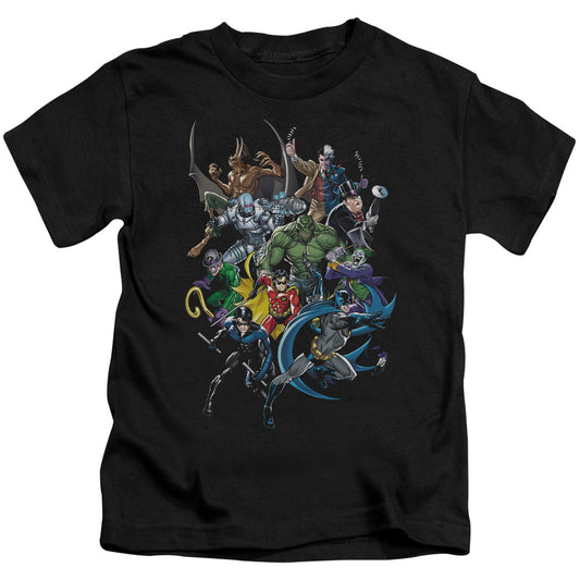 BATMAN SAINTS AND PSYCHOS - S/S JUVENILE 18/1 - BLACK - T-Shirt