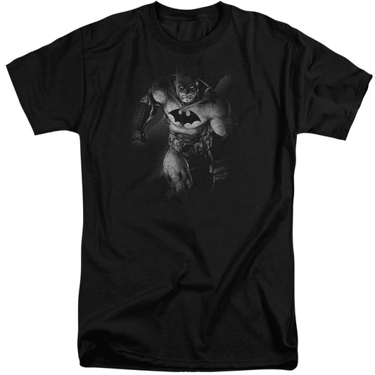 Batman - Materialized - Short Sleeve Adult Tall - Black T-shirt