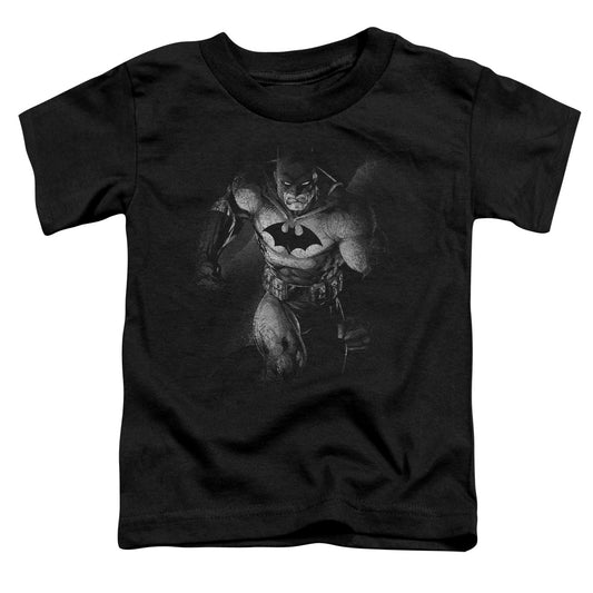 BATMAN MATERIALIZED - S/S TODDLER TEE - BLACK - T-Shirt