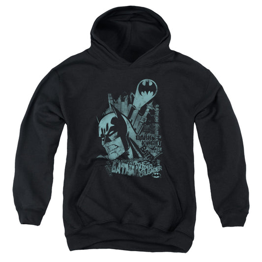 Batman Gritted Teeth-youth Pull-over Hoodie - Black