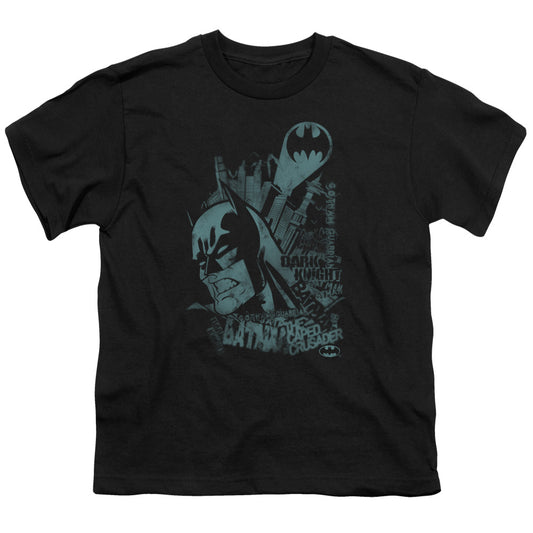 BATMAN GRITTED TEETH - S/S YOUTH 18/1 - BLACK T-Shirt