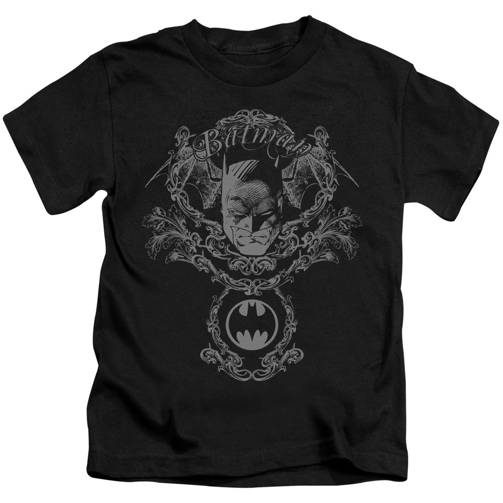 BATMAN DARK KNIGHT HERALDRY - S/S JUVENILE 18/1 - BLACK - T-Shirt