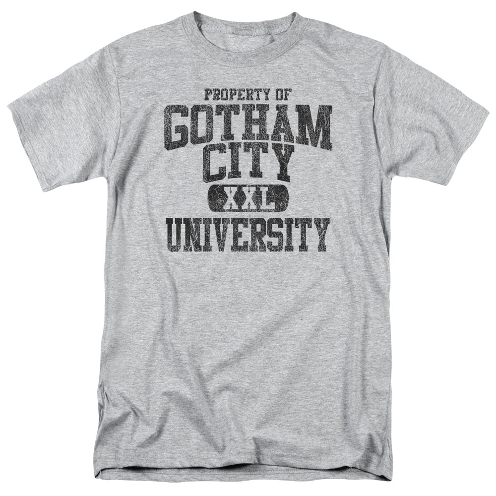 Batman - Property Of Gcu - Short Sleeve Adult 18/1 - Athletic Heather T-shirt