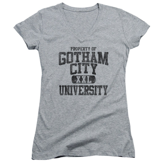 Batman Property Of Gcu - Junior V-neck - Athletic Heather