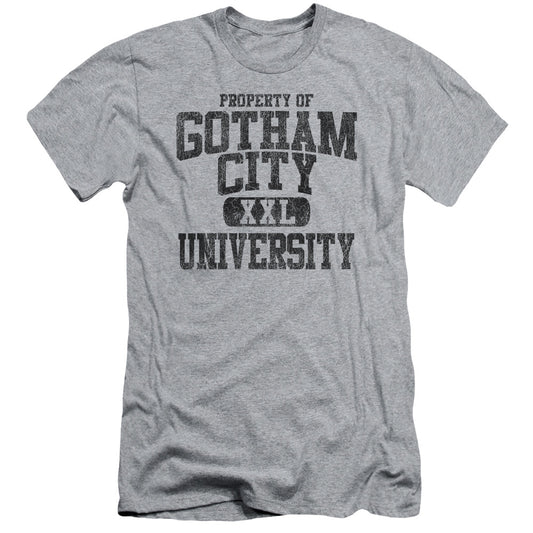 Batman - Property Of Gcu - Short Sleeve Adult 30/1 - Athletic Heather T-shirt