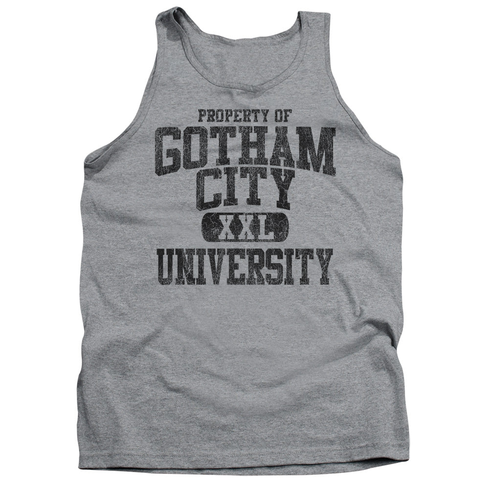 Batman - Property Of Gcu - Adult Tank - Athletic Heather