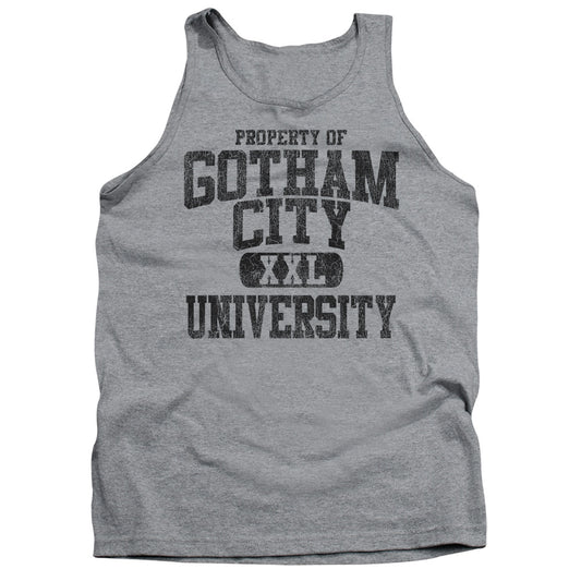 Batman - Property Of Gcu - Adult Tank - Athletic Heather