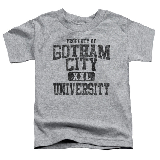 Batman - Property Of Gcu - Short Sleeve Toddler Tee - Athletic Heather T-shirt