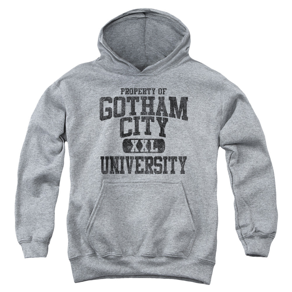 Batman - Property Of Gcu - Youth Pull-over Hoodie - Heather