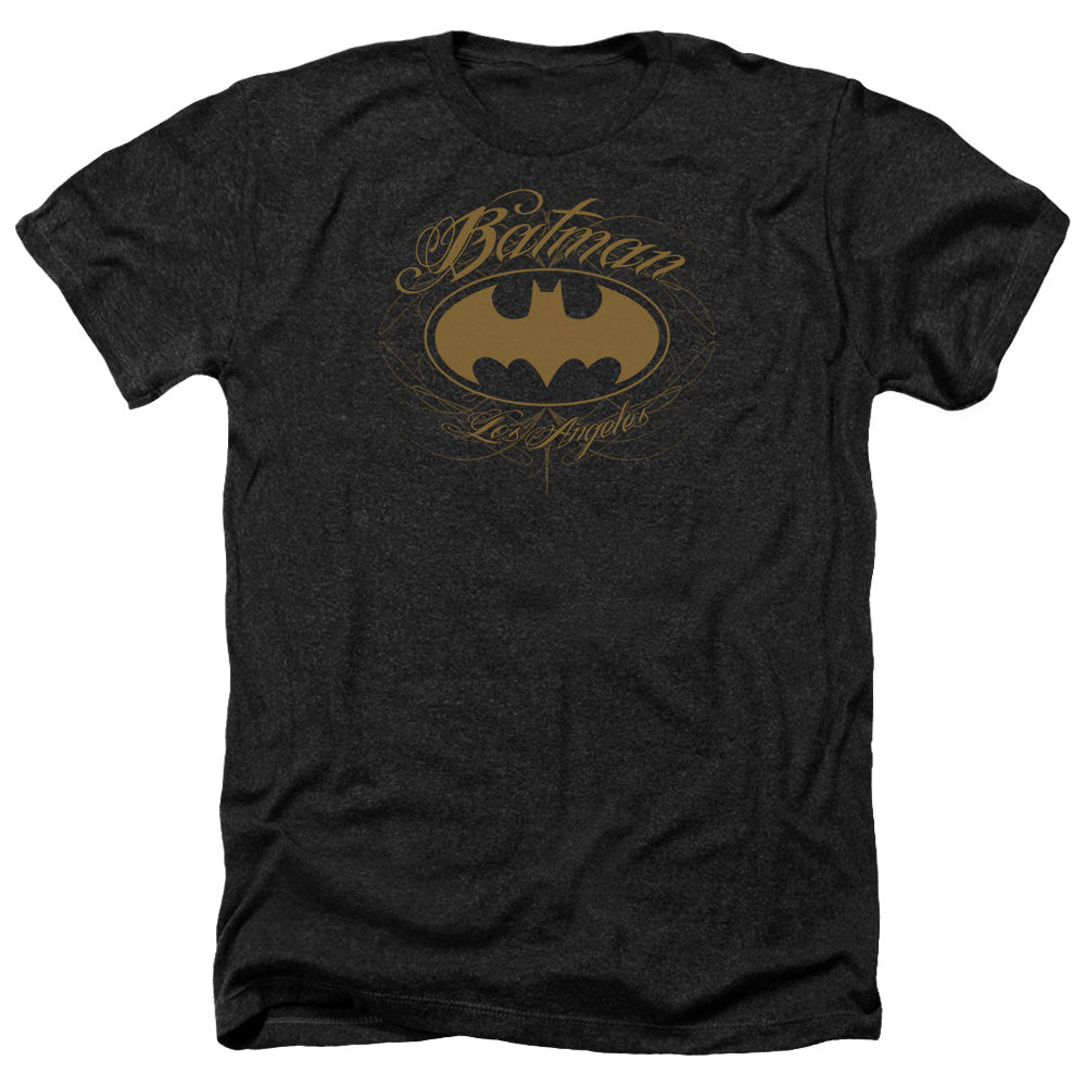 Batman - Batman La - Adult Heather-black
