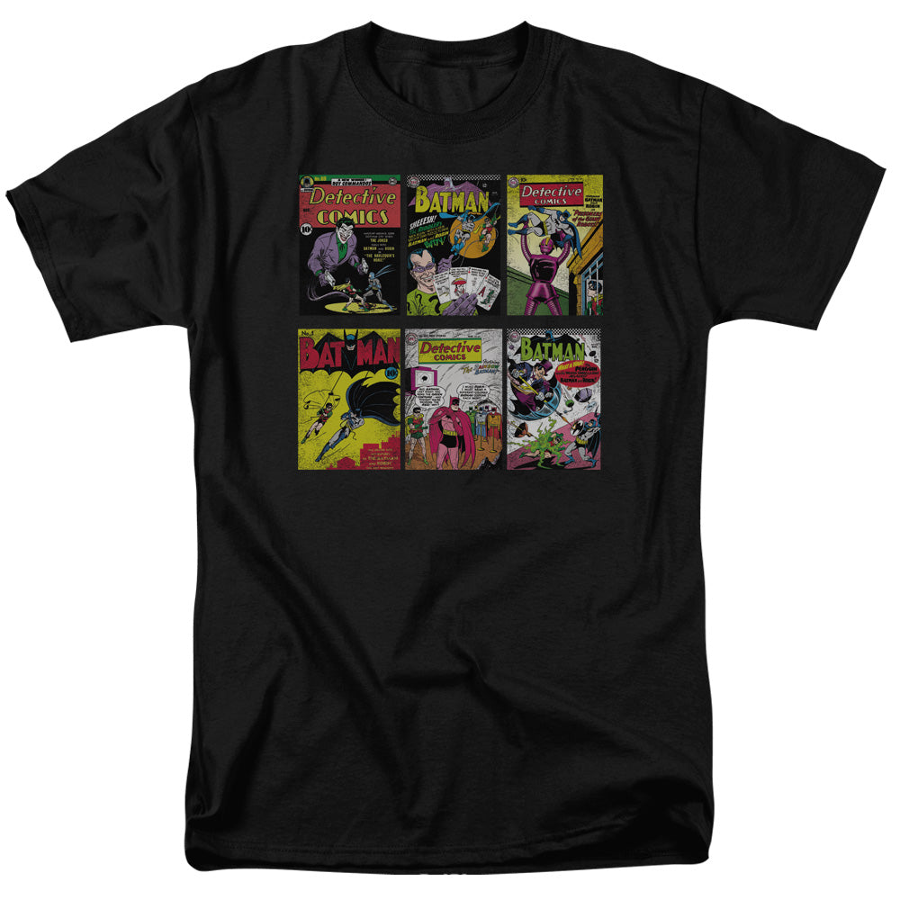 Batman - Bm Covers - Short Sleeve Adult 18/1 - Black T-shirt