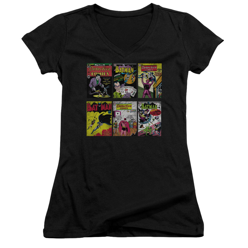 Batman - Bm Covers - Junior V-neck - Black