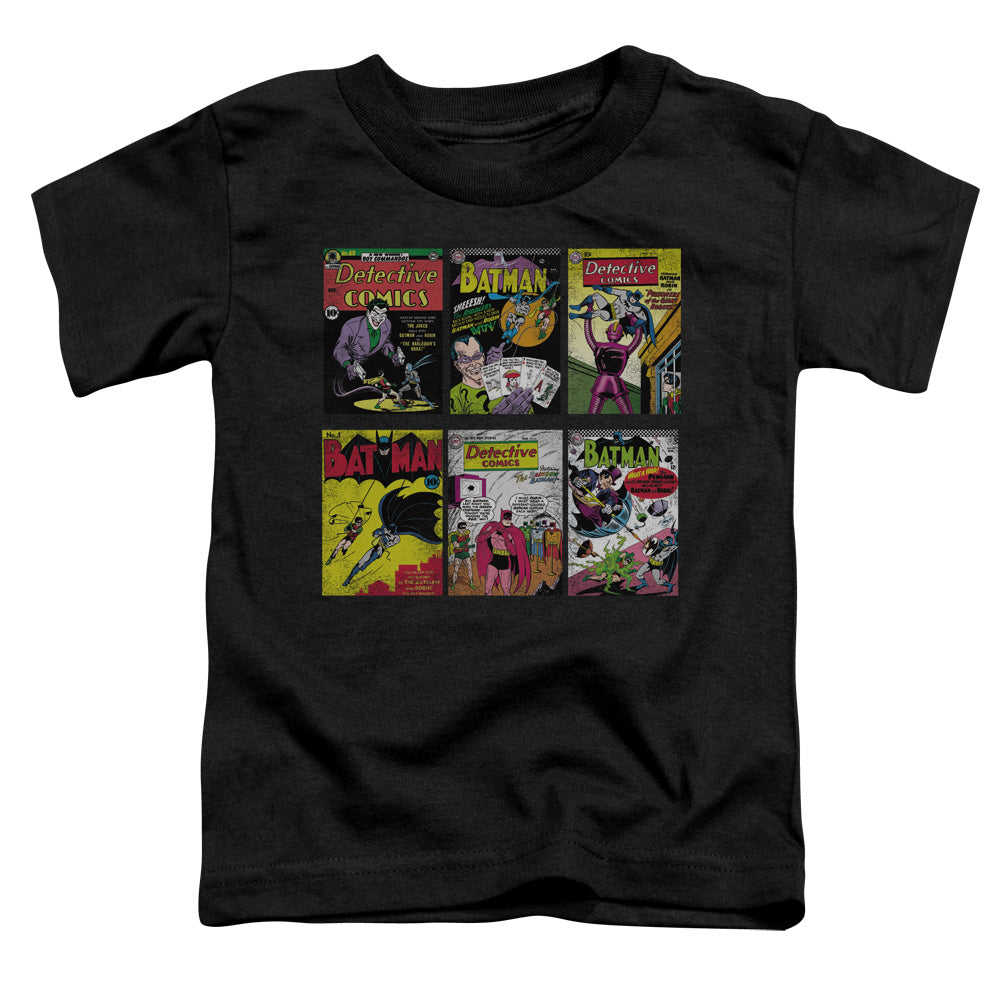 Batman - Bm Covers - Short Sleeve Toddler Tee - Black T-shirt