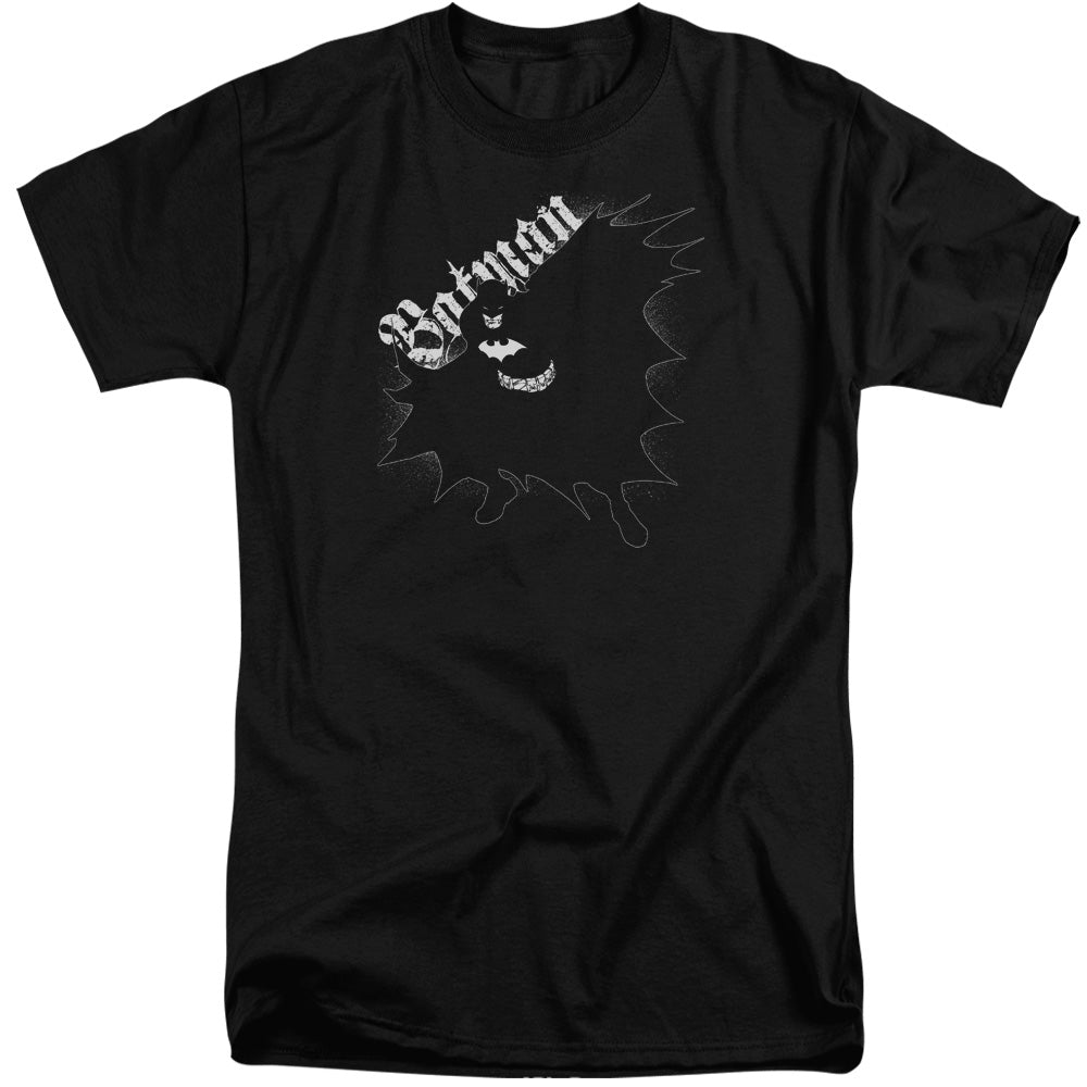 Batman - Darkness - Short Sleeve Adult Tall - Black T-shirt