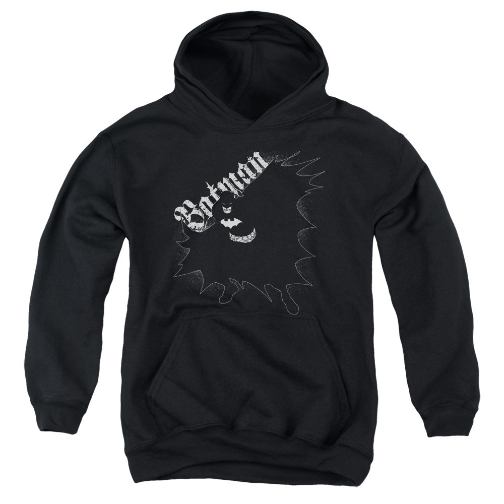 Batman - Darkness - Youth Pull-over Hoodie - Black