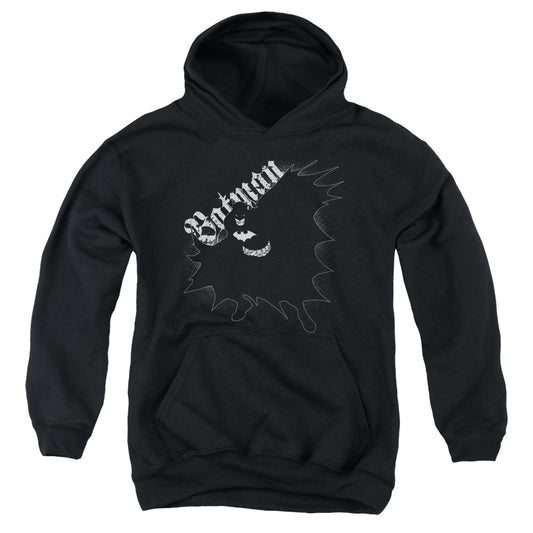 Batman - Darkness - Youth Pull-over Hoodie - Black