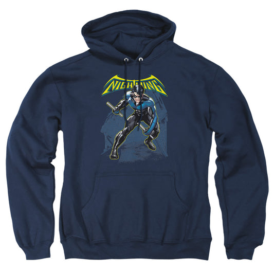 Batman - Nightwing - Adult Pull-over Hoodie - Navy