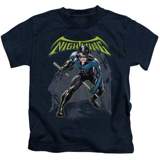 BATMAN NIGHTWING - S/S JUVENILE 18/1 - NAVY - T-Shirt