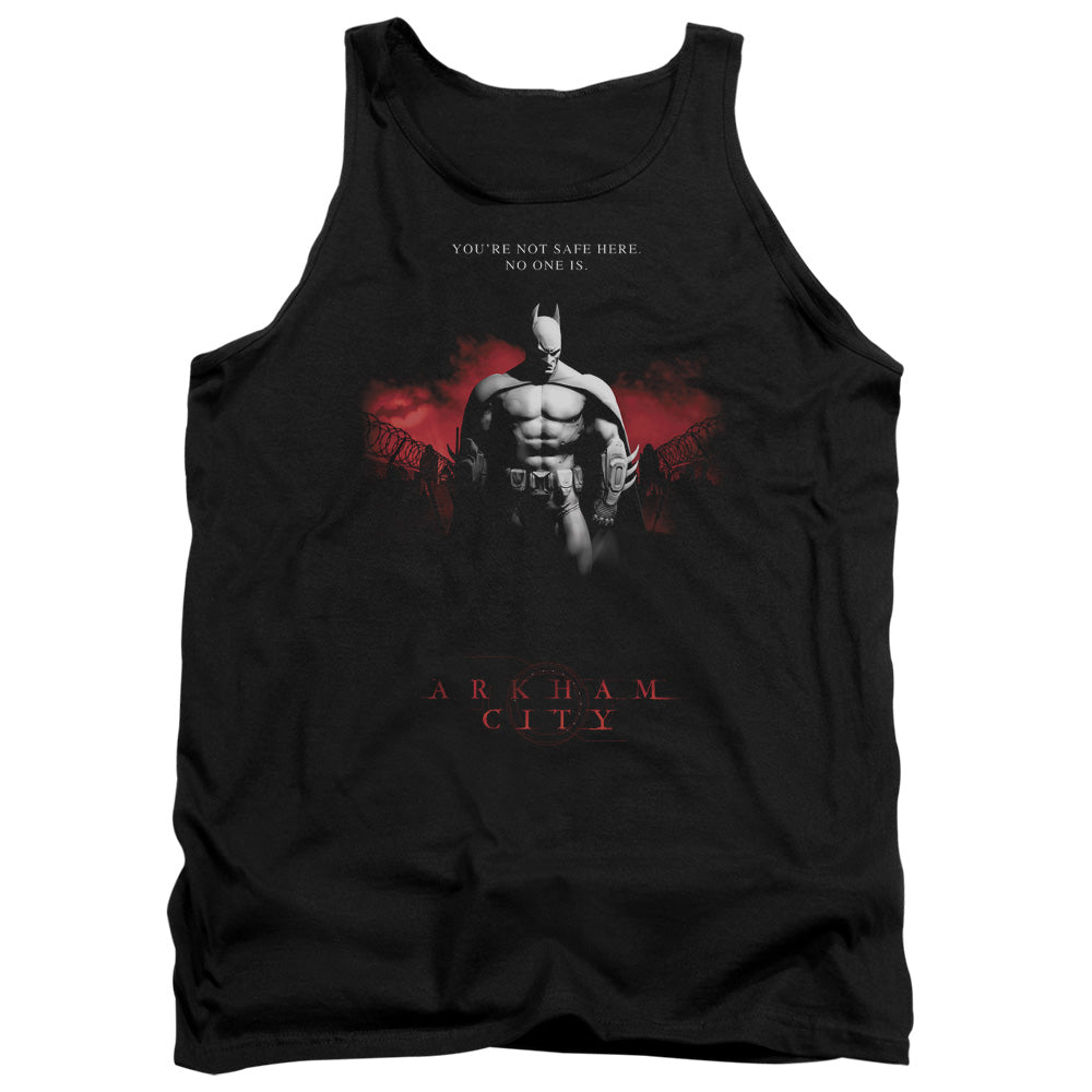 Arkham City - Standing Strong - Adult Tank - Black
