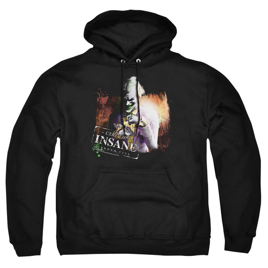 Arkham City - Certified Insane - Adult Pull-over Hoodie - Black