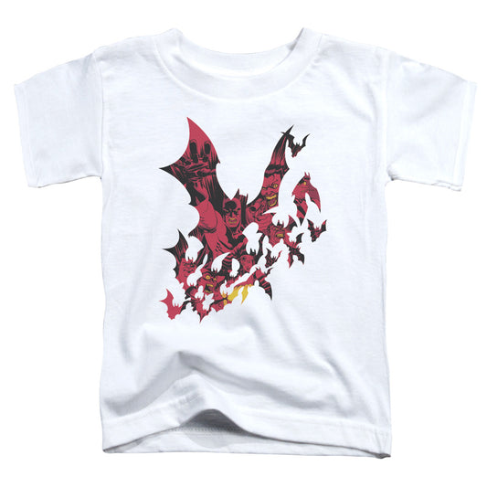 Batman - Broken City - Short Sleeve Toddler Tee - White T-shirt