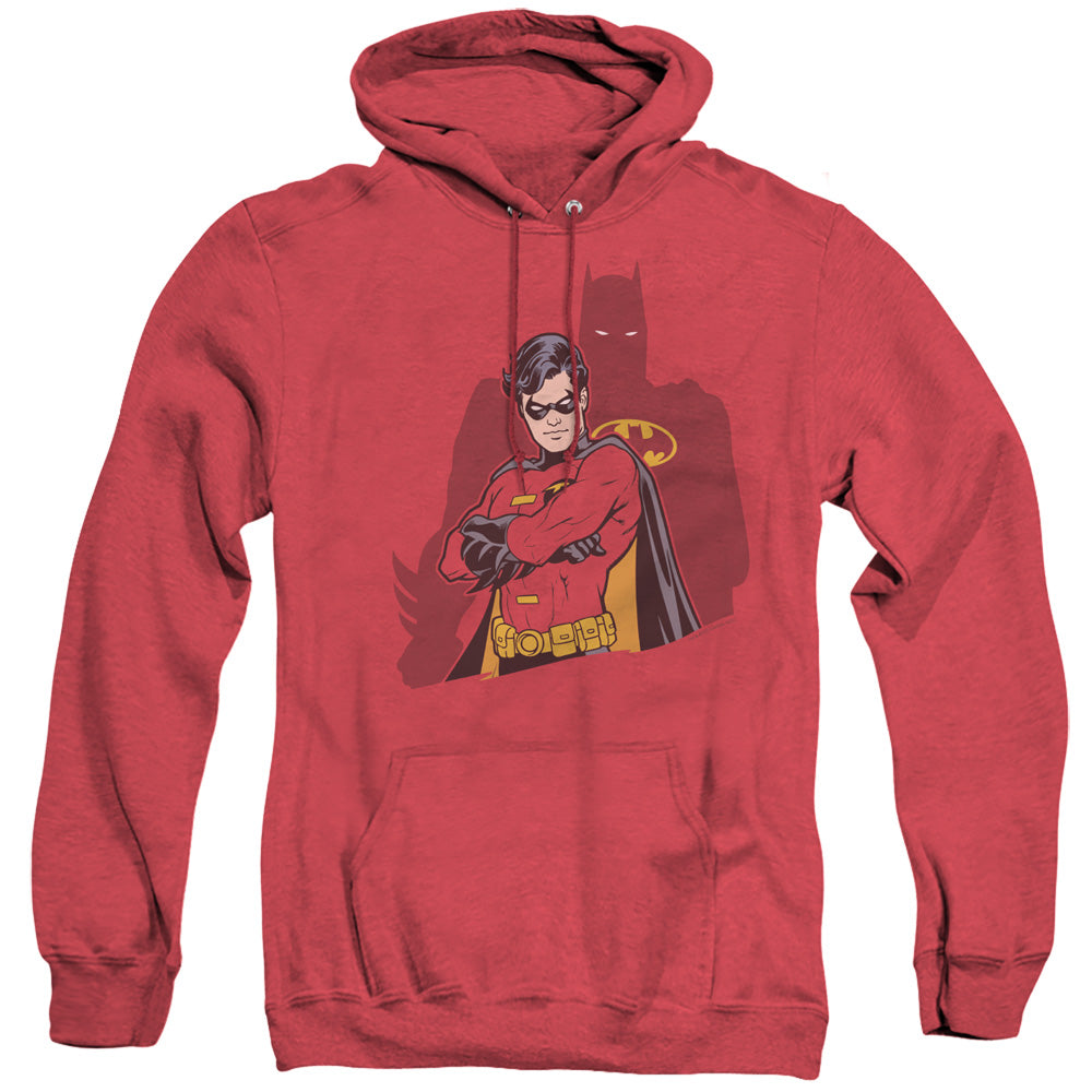 Batman - Wingman - Adult Heather Hoodie - Red