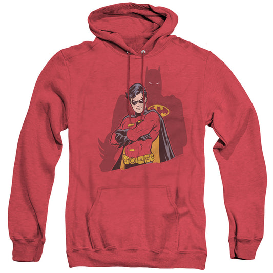 Batman - Wingman - Adult Heather Hoodie - Red