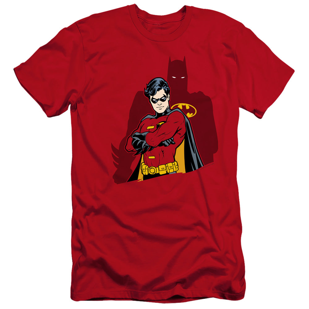 Batman - Wingman-premuim Canvas Adult Slim Fit 30/1 - Red