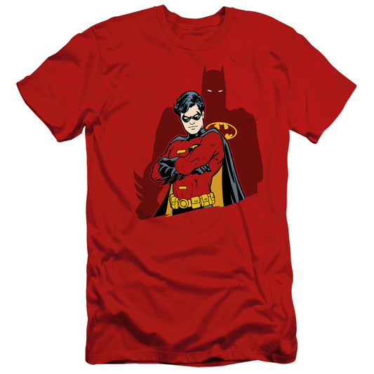Batman - Wingman - Short Sleeve Adult 30/1 - Red T-shirt