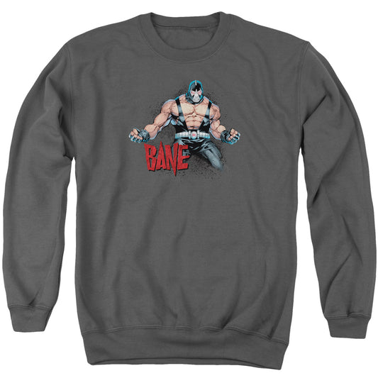 Batman - Bane Flex - Adult Crewneck Sweatshirt - Charcoal