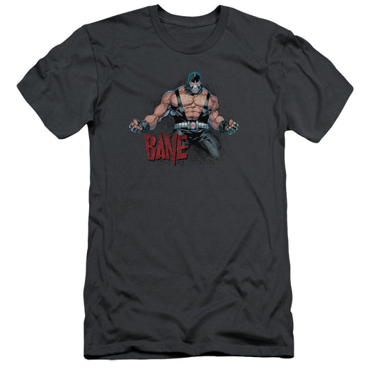 Batman - Bane Flex - Short Sleeve Adult 30/1 - Charcoal T-shirt
