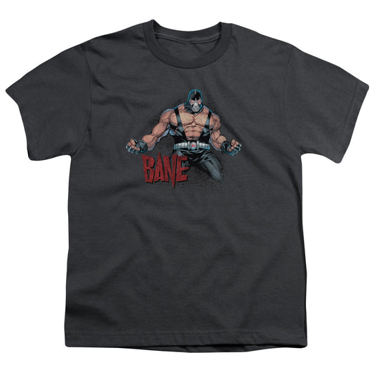 Batman - Bane Flex - Short Sleeve Youth 18/1 - Charcoal T-shirt