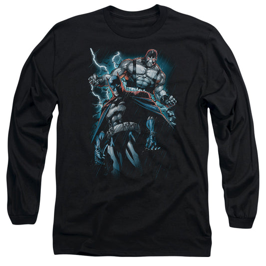 Batman - Evil Rising - Long Sleeve Adult 18/1 - Black T-shirt