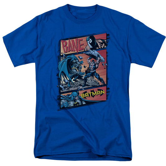 Batman - Epic Battle - Short Sleeve Adult 18/1 - Royal Blue T-shirt