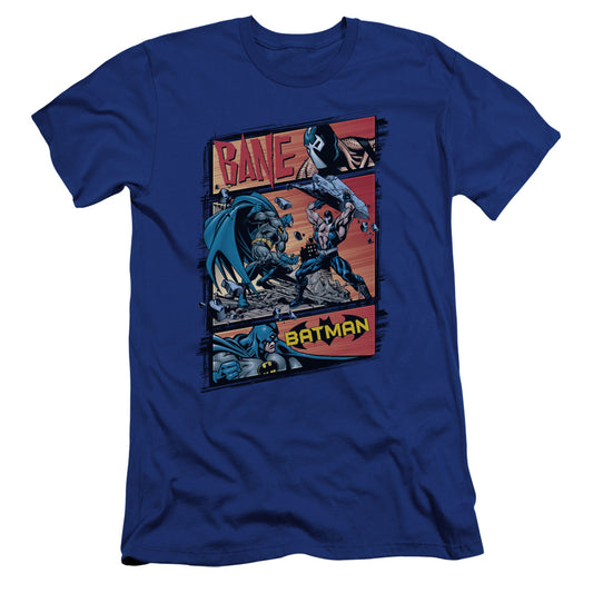 Batman - Epic Battle-premuim Canvas Adult Slim Fit 30/1 - Royal Blue