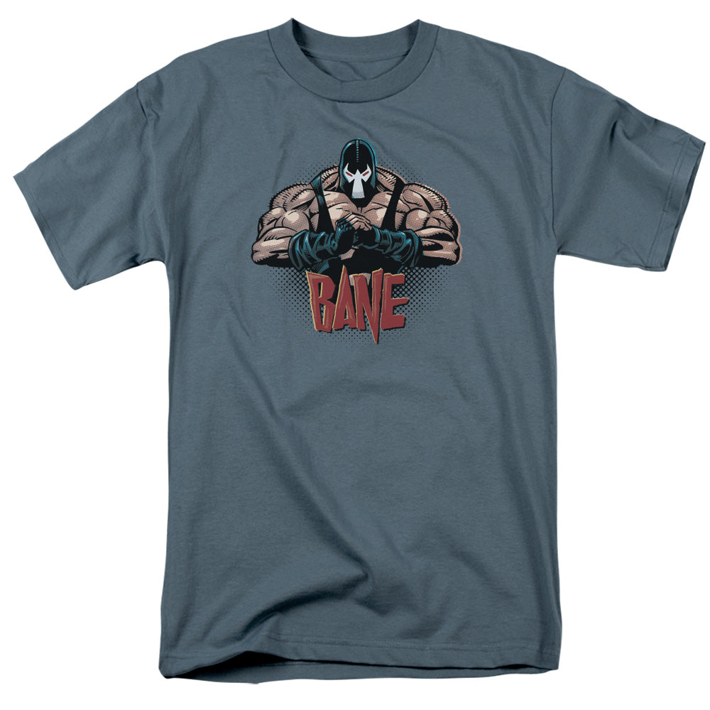 Batman - Bane Pump You Up - Short Sleeve Adult 18/1 - Slate T-shirt
