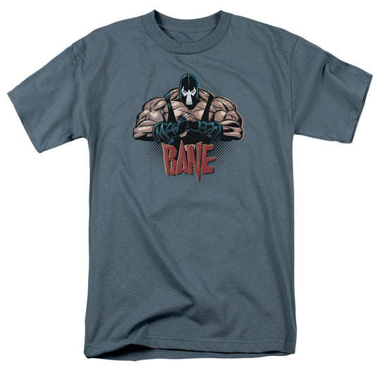 Batman - Bane Pump You Up - Short Sleeve Adult 18/1 - Slate T-shirt