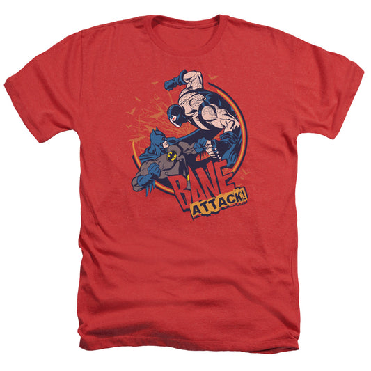 Batman - Bane Attack! - Adult Heather - Red