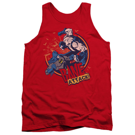 Batman - Bane Attack! - Adult Tank - Red