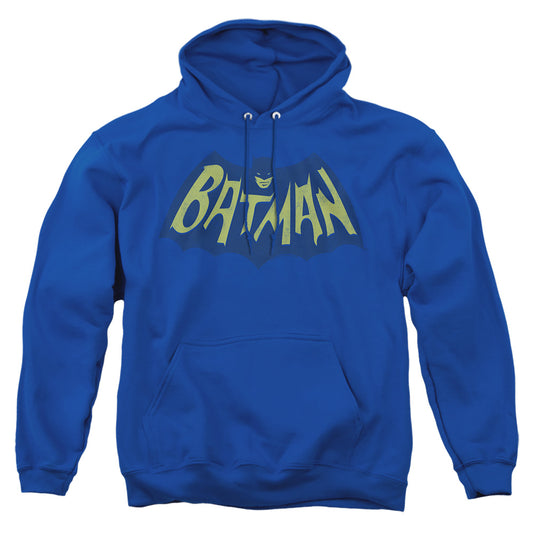 Batman - Show Bat Logo - Adult Pull-over Hoodie - Royal Blue