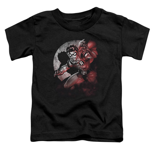 Batman - Robin Spotlight - Short Sleeve Toddler Tee - Black T-shirt